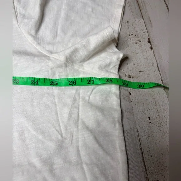 Old Navy Size 3X Bone Color Graphic Short Sleeve Womens Top - Picture 9 of 11